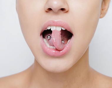 Oral Piercings- treatment at gardencity  